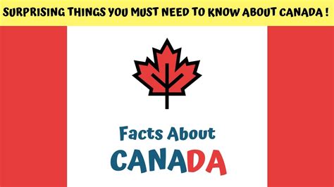 Interesting Facts About Canada Amazing Facts Youtube