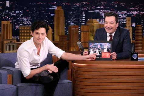 Cole Sprouse Shares Photos Of His First Tonight Show Appearance