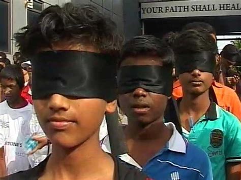 Blindfolded Latest News Photos Videos On Blindfolded Ndtvcom