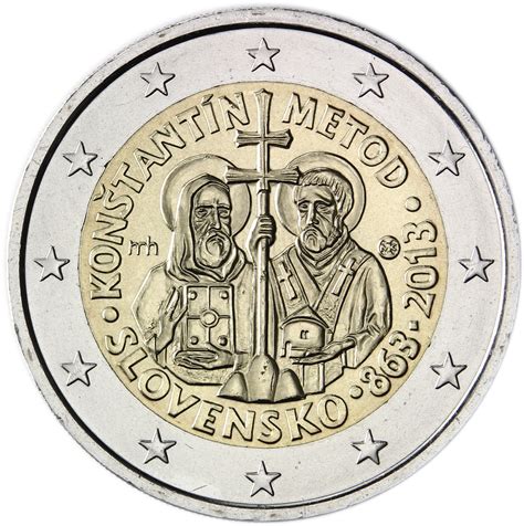 Slovakia 2 Euro 2013 Saint Cyrillus And Methodius Eur16880