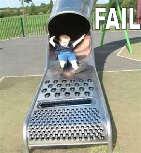Grated Child Most Inappropriate Playgrounds