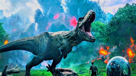 Dinosaur Stampede Scene Jurassic World Fallen Kingdom Youtube