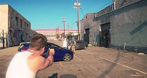 Gta V In Real Life In Amazing Video