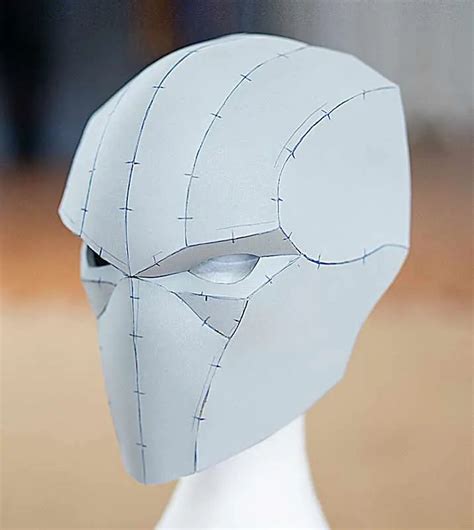 Foam Masks And Ears Pattern Collection Kamui Cosplay Cardboard Mask Diy Mask Cosplay