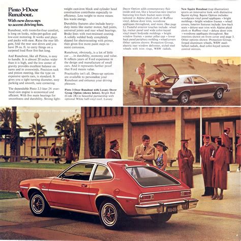 1976 Ford Pinto Brochure