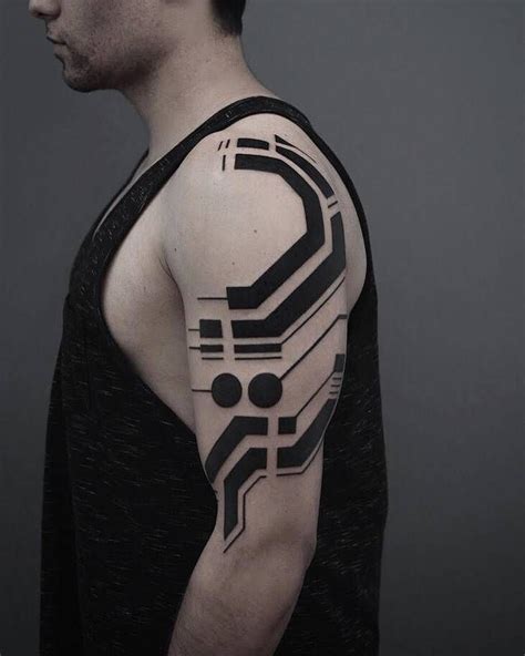 Cybernetic Tattoos By Georgie Williams Cyberpunk Tattoo Best Sleeve