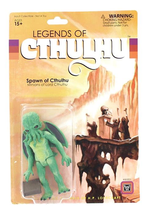 Legends Of Cthulhu Spawn Of Cthulhu Retro Action Figure