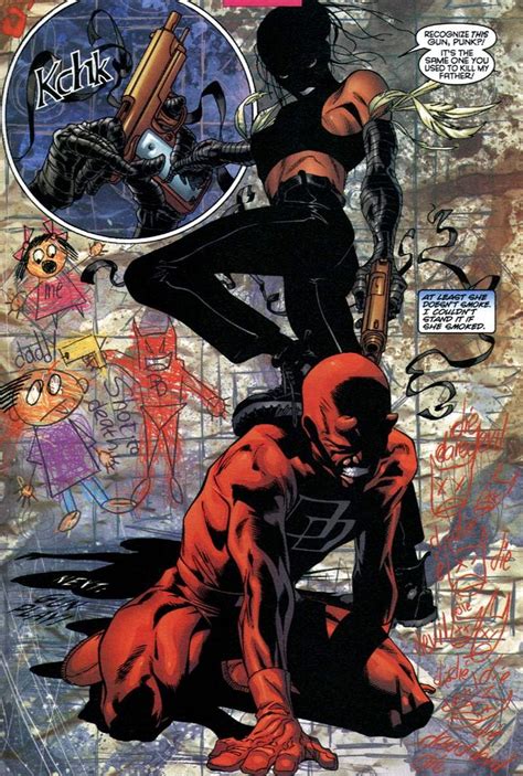 Echo Vs Daredevil By Joe Quesada Daredevil Marvel Series Comics