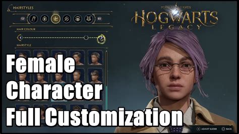Hogwarts Legacy Female Full Character Customization YouTube