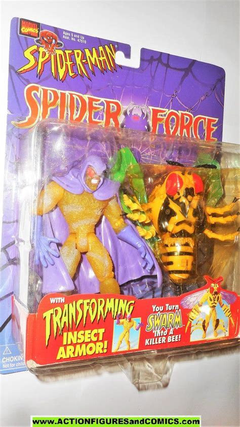 Guardians of space » 1 episodes. Spider-man the Animated series SWARM 1997 spider force toy ...