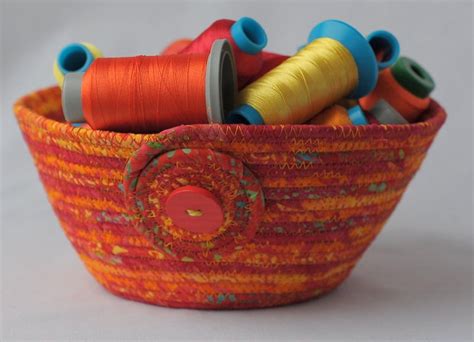 Rope Bowl Instructions Pdf Pattern Fabric Wrapped Cord Etsy In 2023