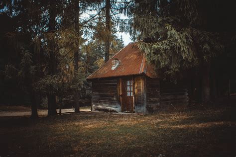 Free Images House Tree Log Cabin Sky Home Wood Building Barn