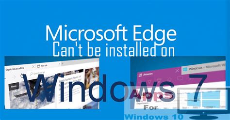 Only microsoft edge legacy will be removed. How to install Microsoft Edge on Windows 7. - Apps For Windows 10