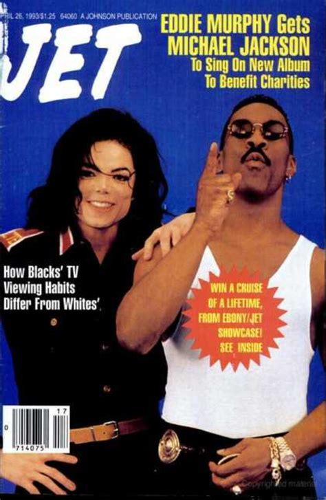 Mj And Eddie Murphy On Jet Magazine Michael Jackson Official Site