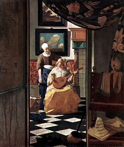 The Mysterious Symbols Hidden In Johannes Vermeers Paintings • Art De