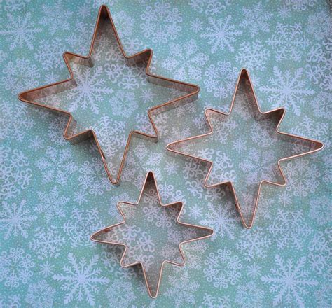 Moravian Star Ecrandal Handmade Copper Cookie Cutters