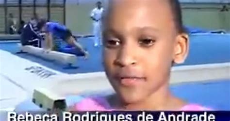 Vídeo mostra Rebeca Andrade criança e fã de Daiane dos Santos confira Toda Bahia
