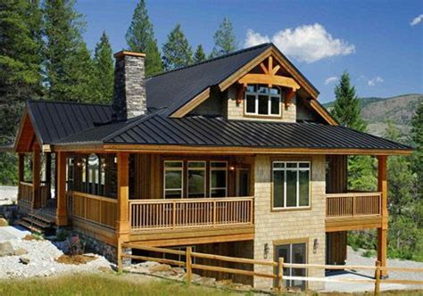 This group of plans is provided to you by timberworks design. Small Post and Beam Homes | The Osprey 1 post and beam ...