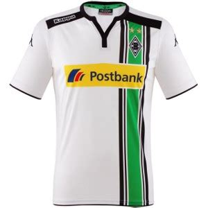 Das neue design ist ein echter hingucker: Gladbach Trikot 2016 von Kappa bei Fan-Trikot.com