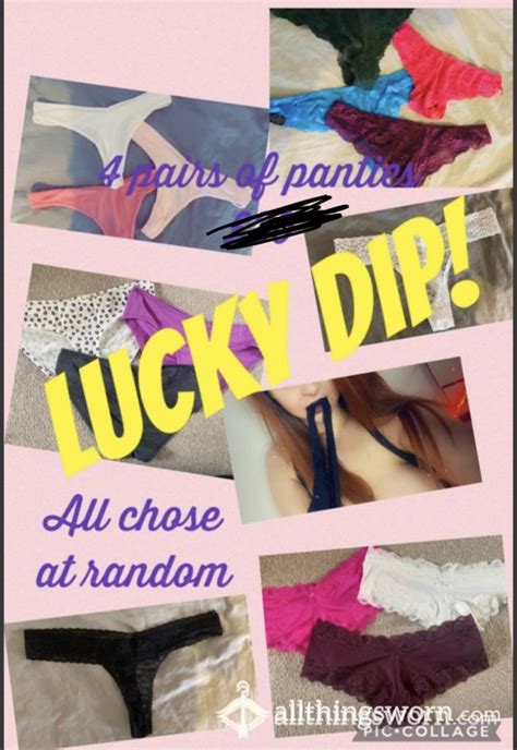 Buy Let Me Choose Your Panties Lucky Dip Panties 4 P