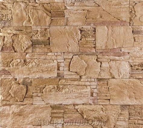 Sandstone Exposed Stone Wall Decor From Albania