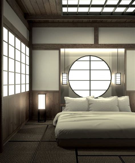 Bedroom Modern Zen Interior Design With Decoration Japanese Style