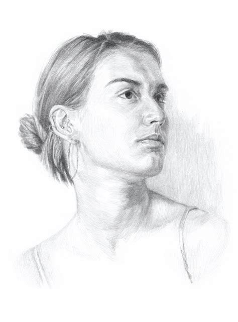 How To Draw A Portrait In Pencil Artists And Illustrators