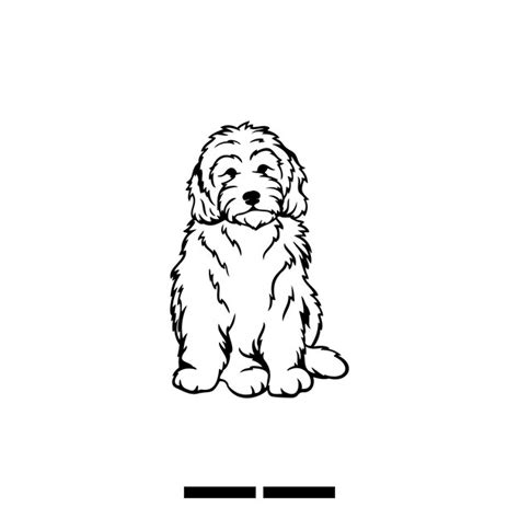 Premium Vector Hand Drawn Cute Dog