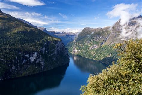 Norway Mountains Rivers Mollsbygda Nature Wallpapers Hd Desktop
