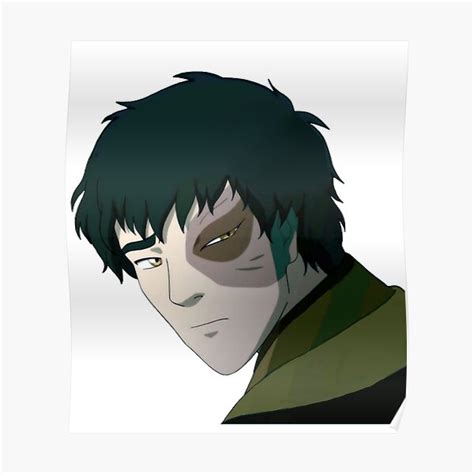 Zuko Sad Face Avatar Poster For Sale By Blueeyes374 Redbubble