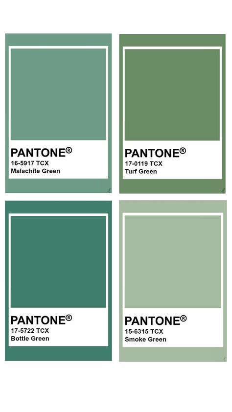 💚 Green Loathing 💚 Green Color Chart Green Colour Palette Pantone