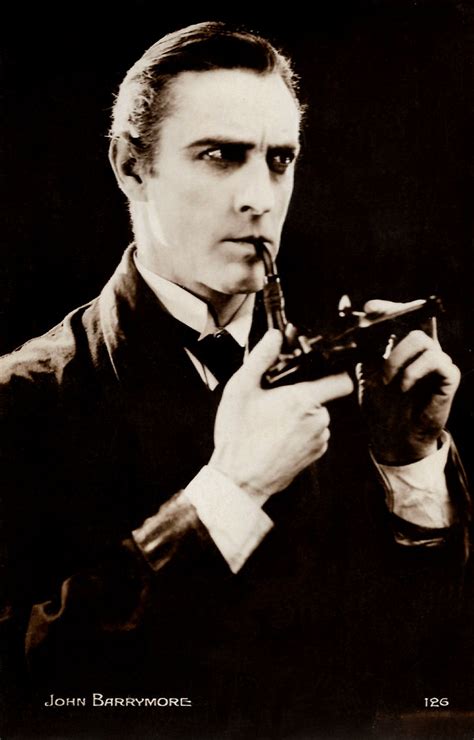 John Barrymore In Sherlock Holmes 1922 A Photo On Flickriver