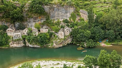 Castelbouc And The Gorges Du Tarn Along The Tarn River In France Best