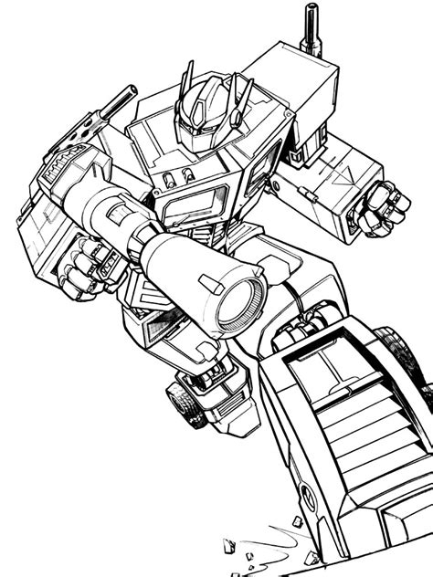 Transformers 4 Dibujos Para Colorear Dibujos Para Dibujar