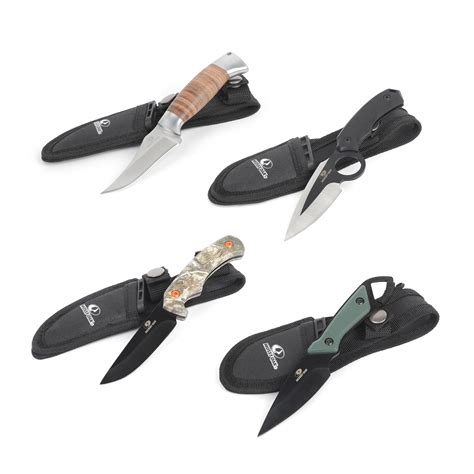 Buy Mossy Oak 4 Piece Fixed Knife Variety Set With Sheaths 3 Blade