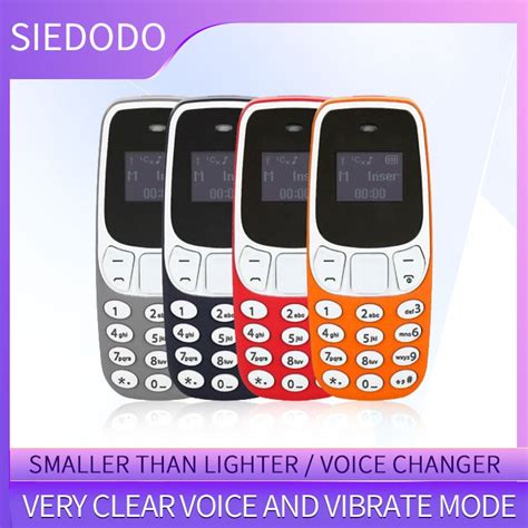 Bm10 Bluetooth Mini Wireless Dialer Mobile Phone L8star Dual Sim Design