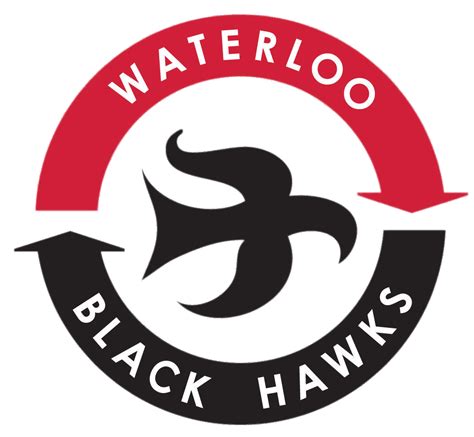 Waterloo Black Hawks Logo Transparent Png Stickpng