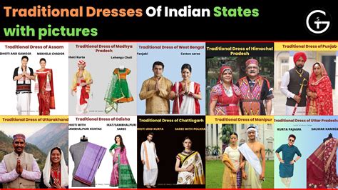 Traditional Dresses Of Indian States With Pictures Cultural India