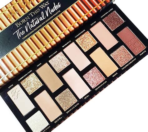 Too Faced Born This Way The Natural Nudes Eyeshadow Palette Review And Swatches