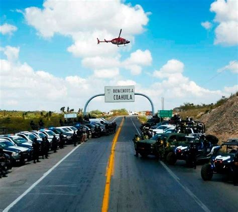 La Jornada Coahuila Blinda Frontera Con Zacatecas Debido A La Inseguridad