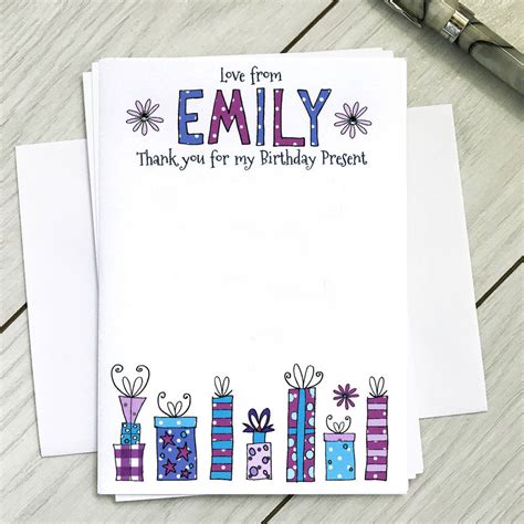 It takes a village of researchers to stay current on innovations and trends. Thank You For My Birthday Present Notecards By Claire ...