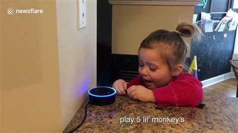 Toddler Gets Frustrated As Alexa Doesnt Understand Her Video Dailymotion