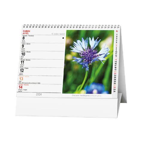 Stolní Kalendář Květiny 2023 Hobby Vikpap Group