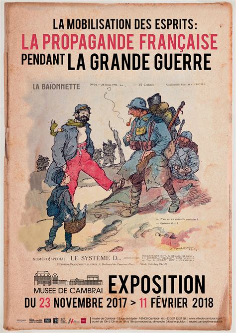 Jusquau 11 Février 1918 Exposition La Propagande Française Pendant