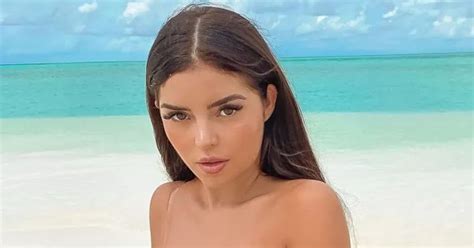Demi Rose Busts Out Of Silk Bathrobe And Bats Her Bedroom Eyes In Revealing Selfie
