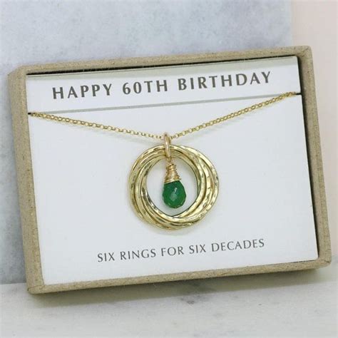 Check spelling or type a new query. 60th birthday gift, May birthstone necklace 60th, emerald ...