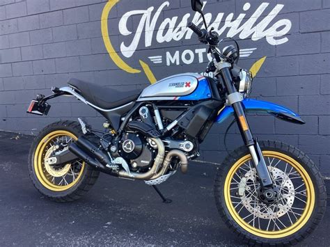 Ducati Scrambler Desert Sled Sparking Blue For Sale In Nashville Tn