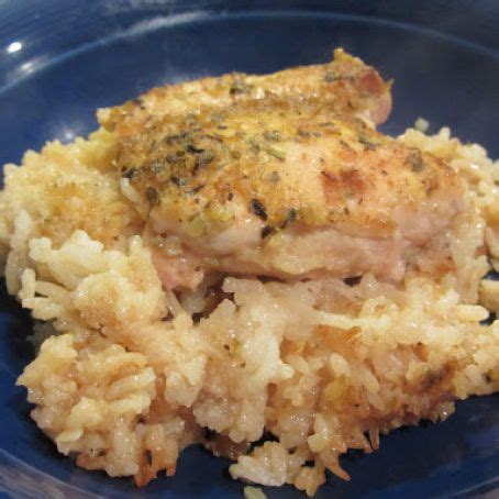 Stir in the cooked rice. Chicken & Rice Bake without Canned Soup Recipe - (4.5/5)