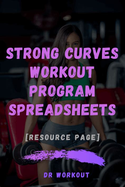 Strong Curves Spreadsheets And Pdf