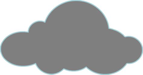 Gray Clouds Clip Art At Vector Clip Art Online